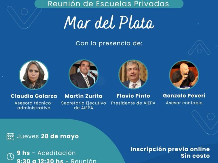 Convocados por AIEPA, directivos y representantes legales de la región se reúnen en Mar del Plata