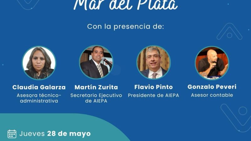 Convocados por AIEPA, directivos y representantes legales de la región se reúnen en Mar del Plata