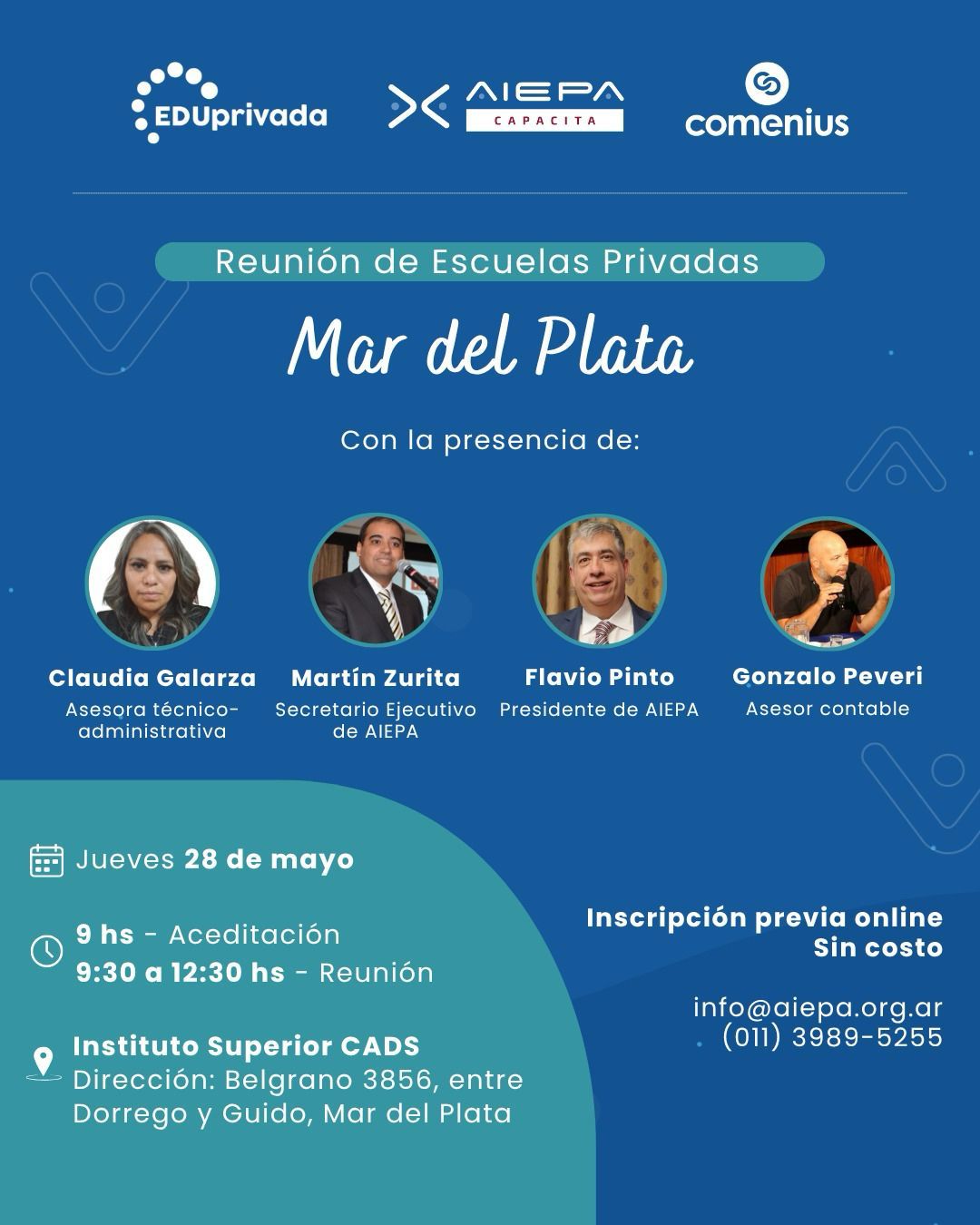 Convocados por AIEPA, directivos y representantes legales de la región se reúnen en Mar del Plata