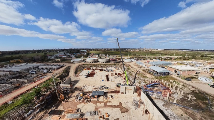 Plan Hídrico del Gran La Plata: Avanzan las obras en la Planta Potabilizadora para optimizar el servicio en la región