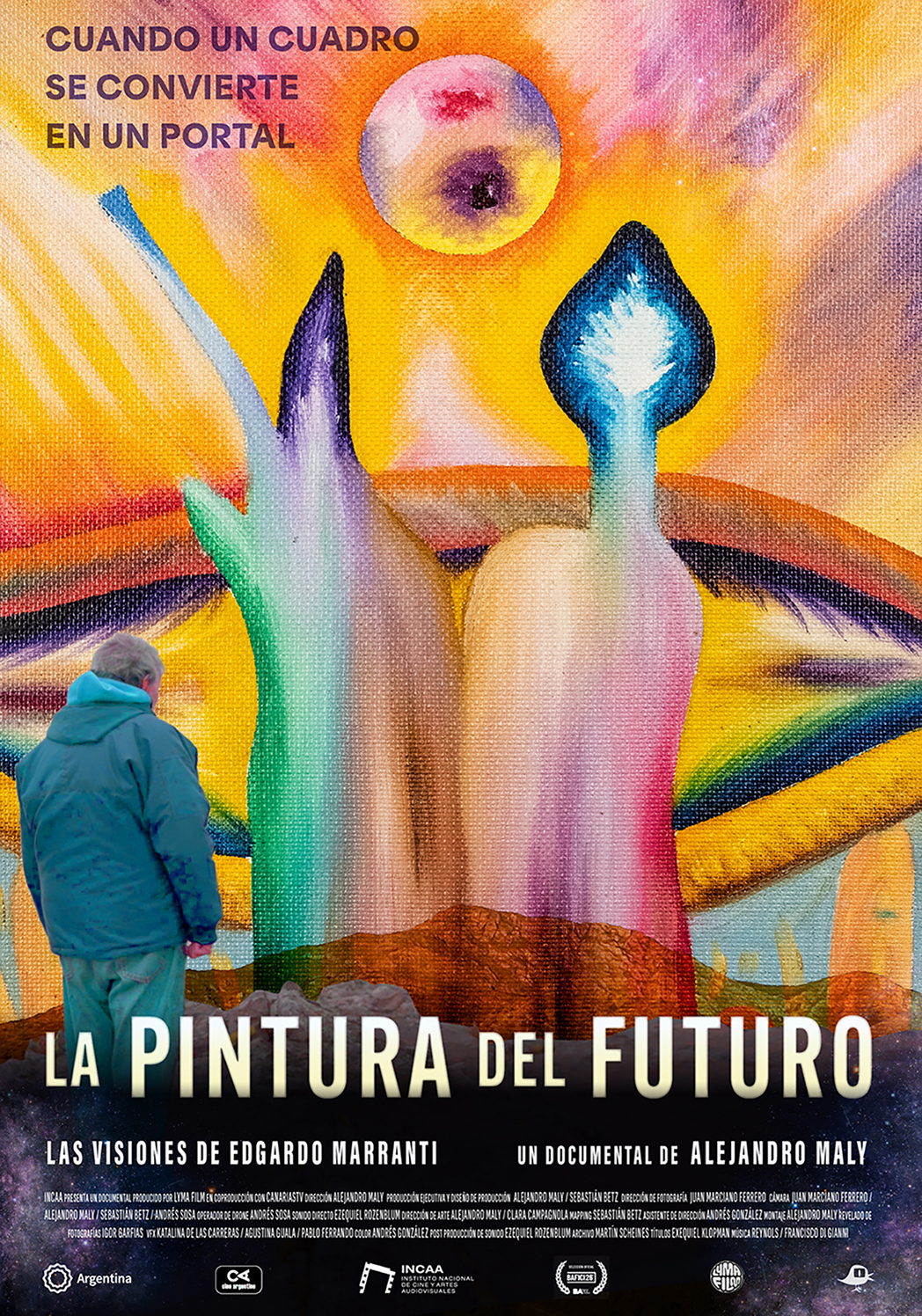 El Cine Gaumont recibe el estreno de «La pintura del futuro», un viaje hipnótico de Alejandro Maly
