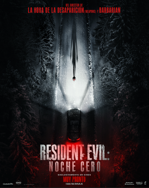 «Resident Evil: Noche Cero» revela su póster con un rotundo giro hacia el terror psicológico