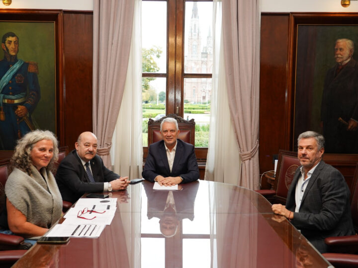 Alianza estratégica: el Municipio y la UNLP coordinan acciones para el futuro de La Plata