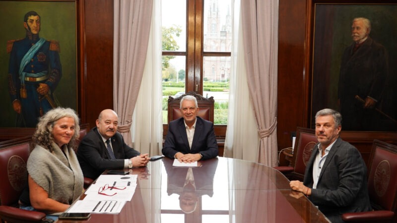 Alianza estratégica: el Municipio y la UNLP coordinan acciones para el futuro de La Plata