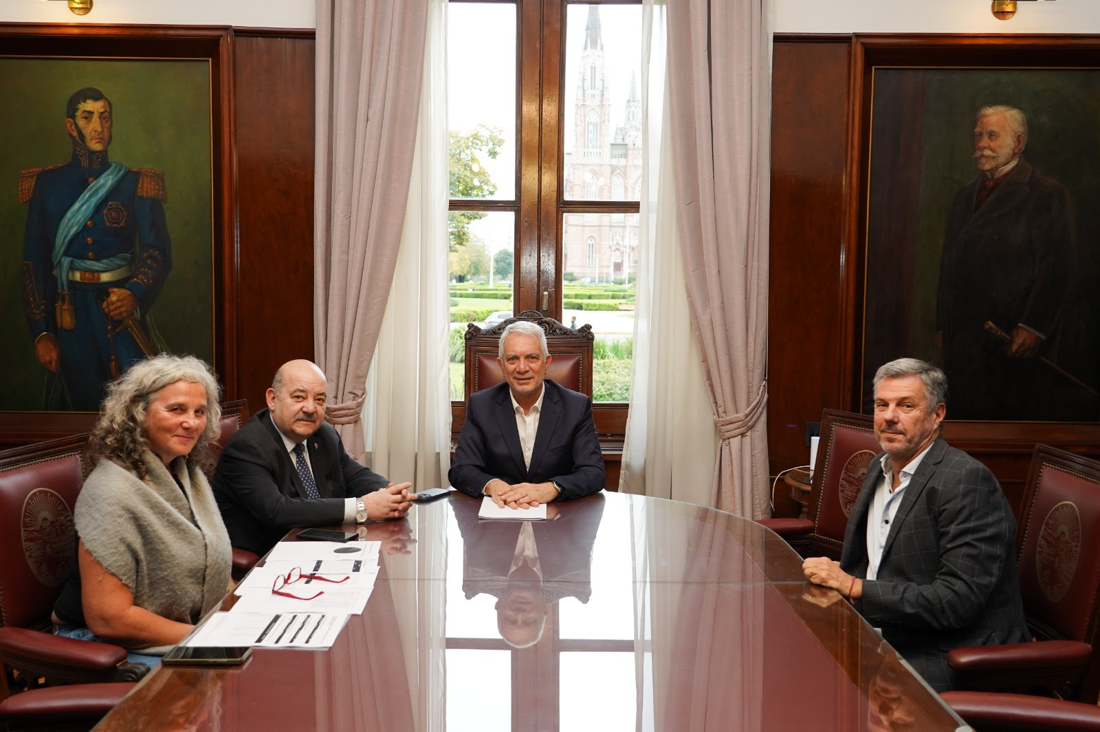 Alianza estratégica: el Municipio y la UNLP coordinan acciones para el futuro de La Plata