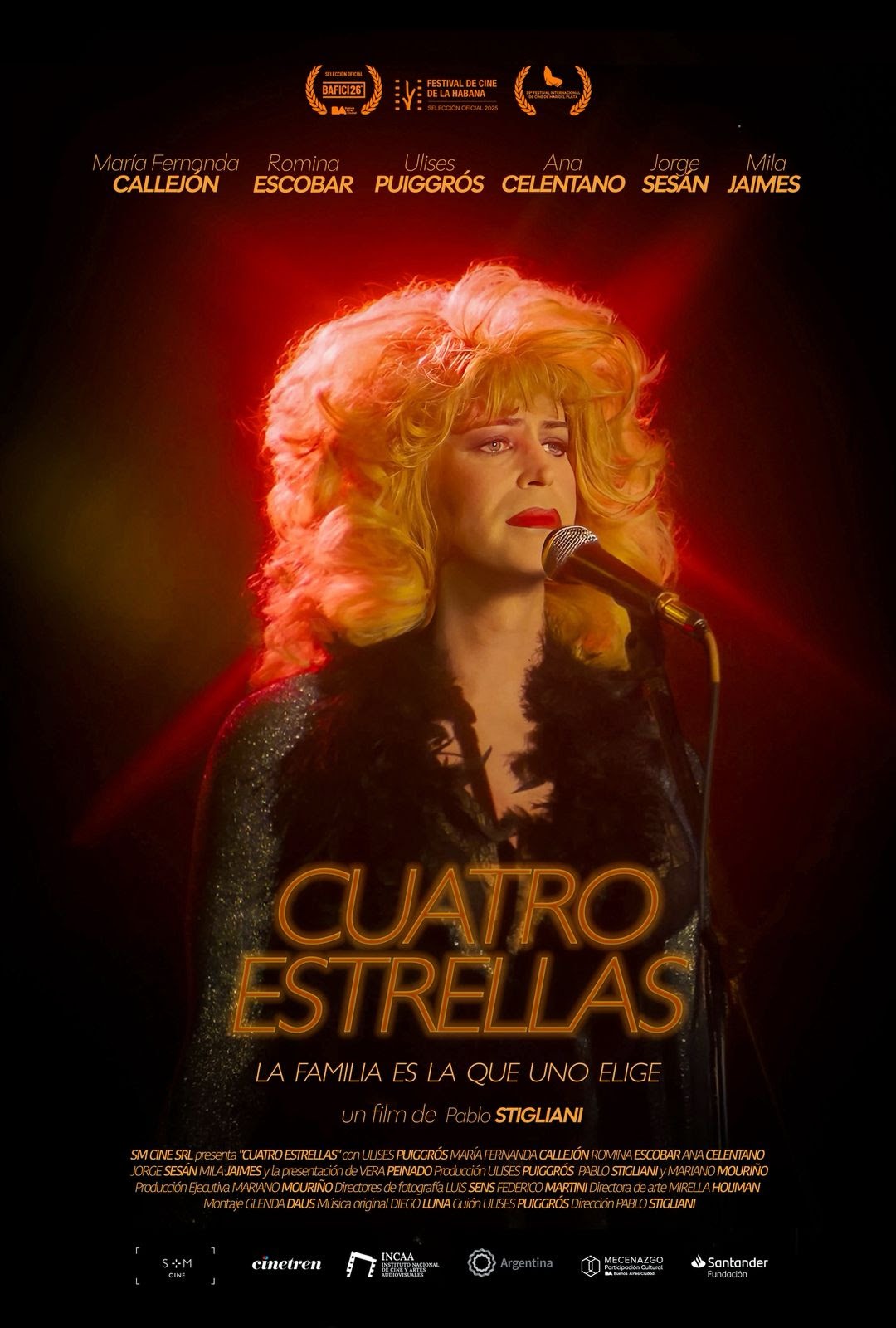 «Cuatro Estrellas»: Un drama sobre la amistad trans y los sueños postergados debuta en la pantalla grande