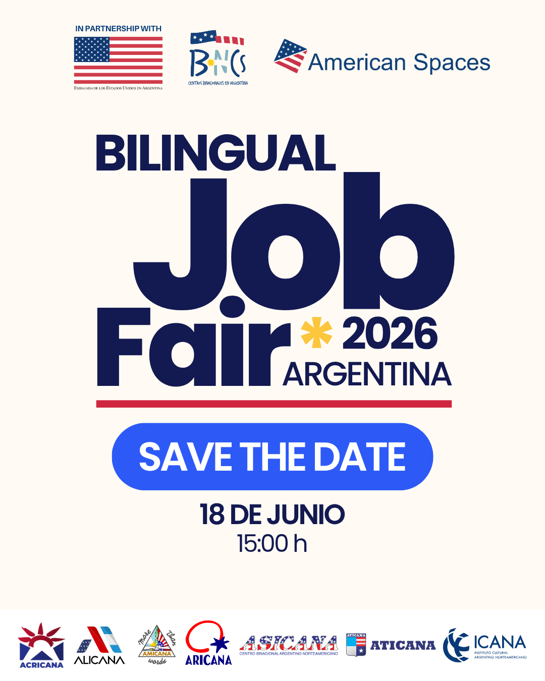 Llega Bilingual Job Fair 2026 la feria en inglés que te brinda las herramientas para mejorar tu empleo o iniciar tu búsqueda laboral