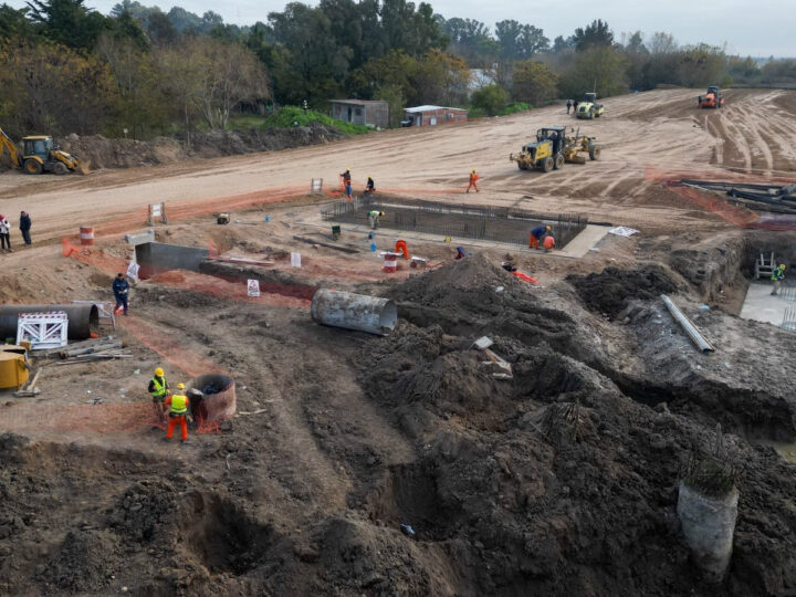 Nueva bajada de la autopista en City Bell: sigue la obra que beneficiará a más de 36 mil usuarios