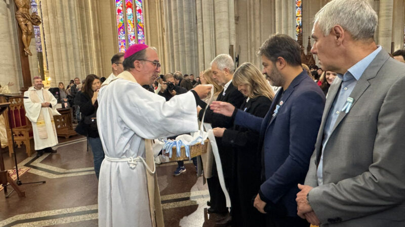Fuerte eje en la dignidad del trabajo: Monseñor Carrara encabezó el Tedeum del 25 de Mayo en La Plata
