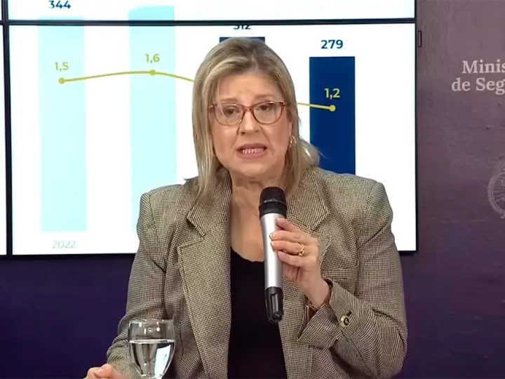 Monteoliva presentó las Estadísticas Criminales con una baja histórica en la tasa de homicidios