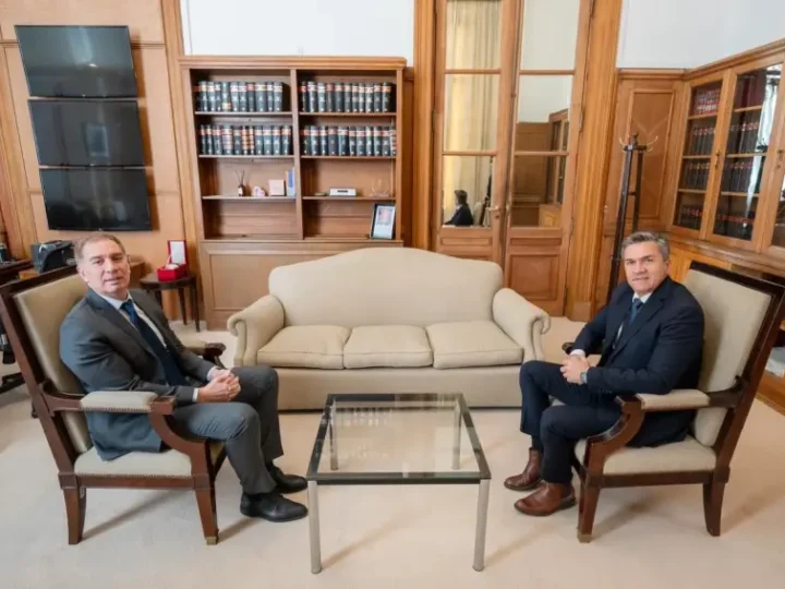 Santilli recibió a Zdero para articular proyectos comunes y la reforma electoral