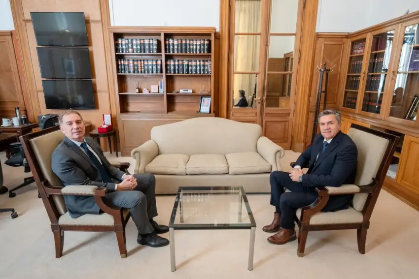 Santilli recibió a Zdero para articular proyectos comunes y la reforma electoral