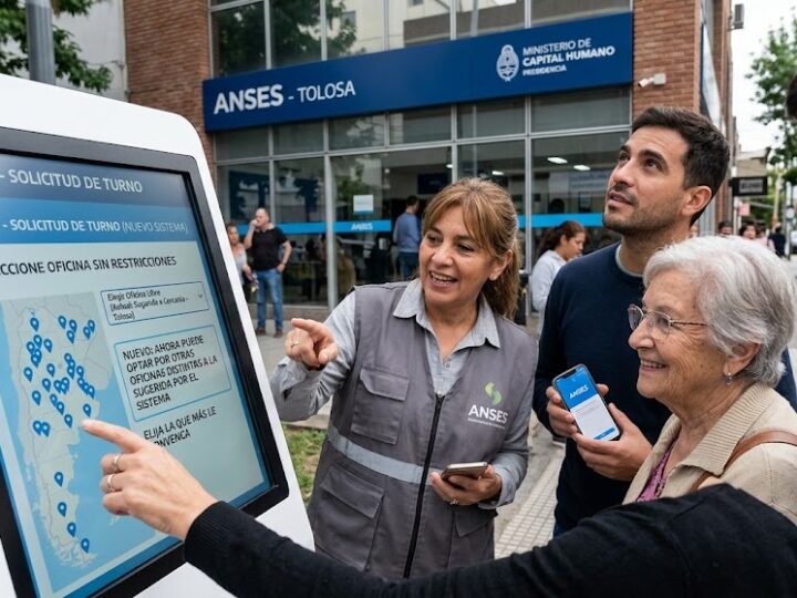 Facilidades en la atención: ANSES permite desde ahora elegir cualquier oficina del país para realizar trámites