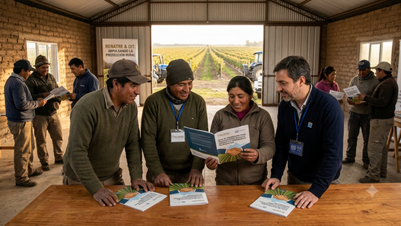 RENATRE y OIT: nueva guía para el trabajador rural migrante