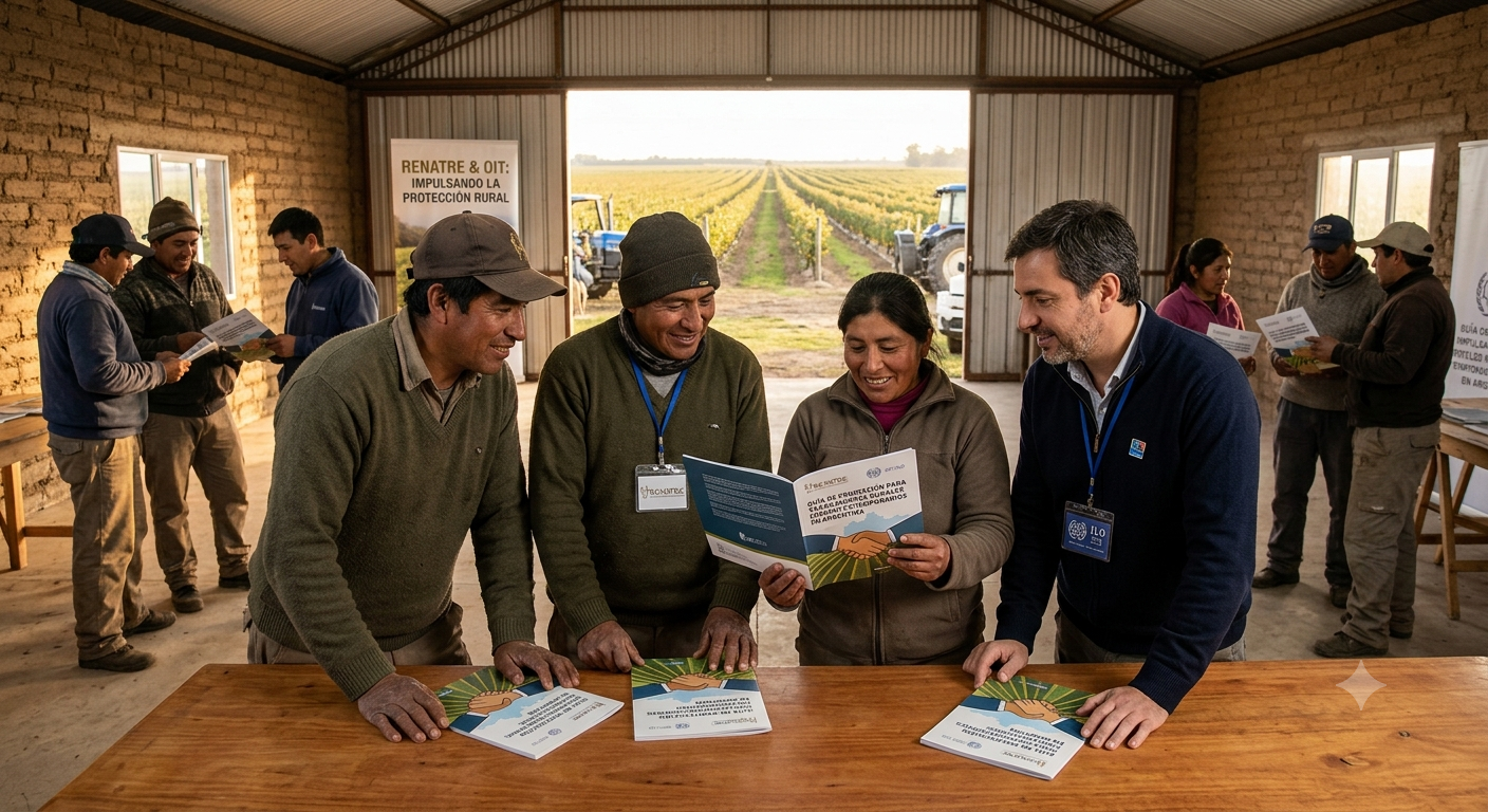 RENATRE y OIT: nueva guía para el trabajador rural migrante