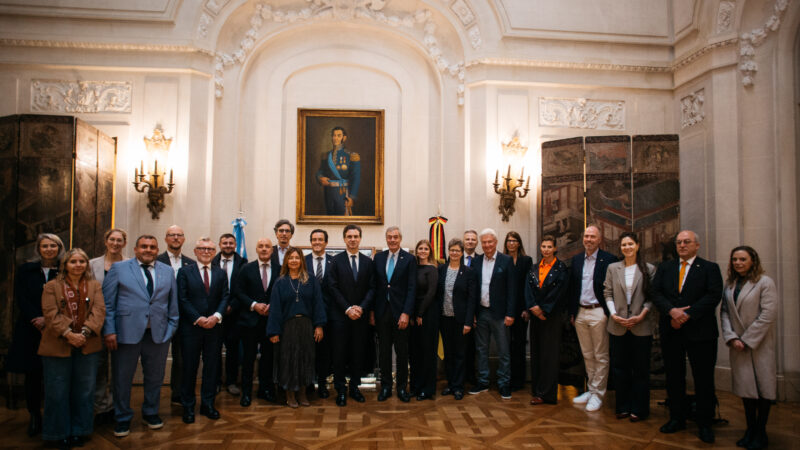 Una delegación de líderes empresariales de Alemania desembarcó en la AHK Argentina