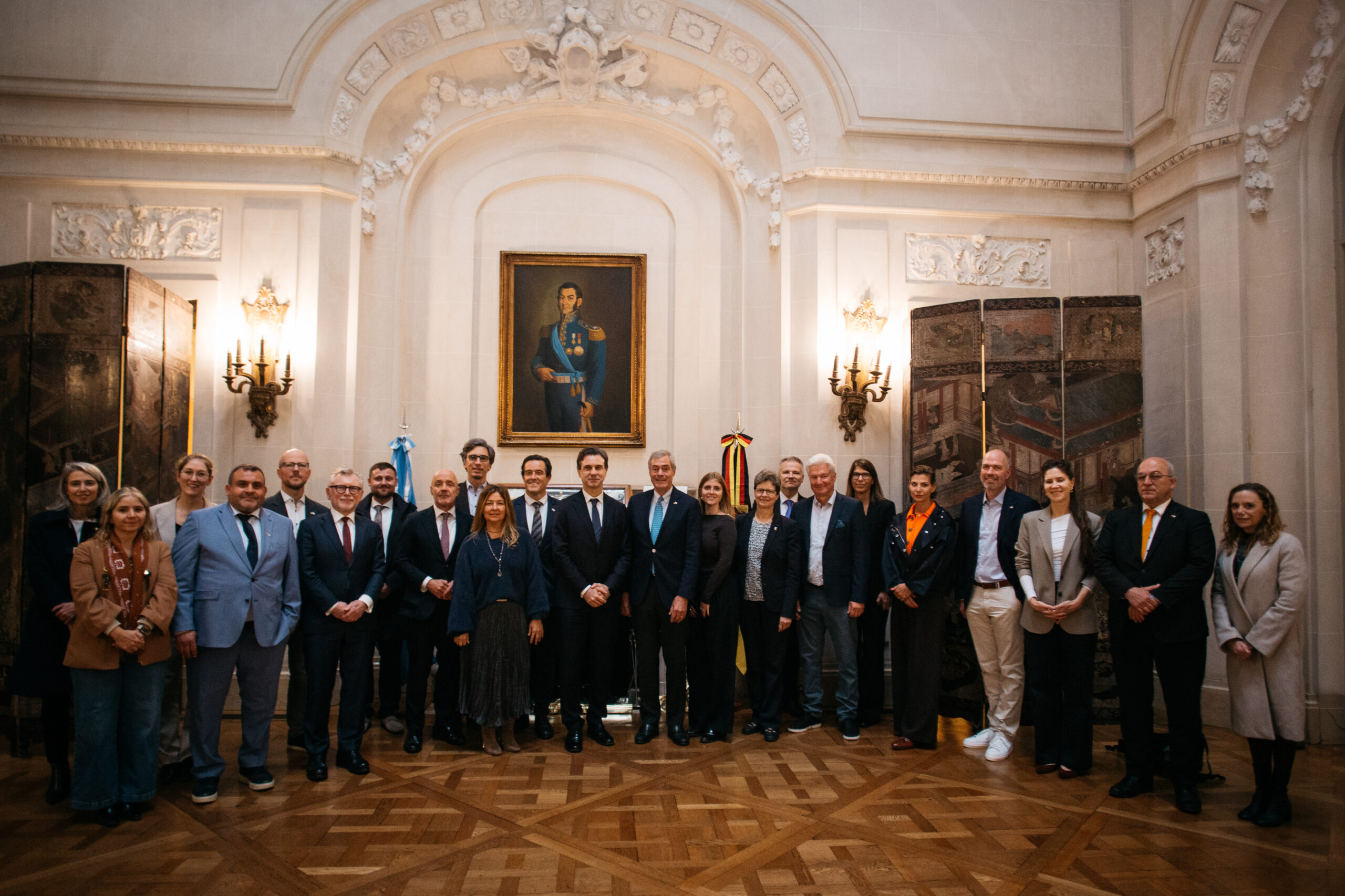 Una delegación de líderes empresariales de Alemania desembarcó en la AHK Argentina