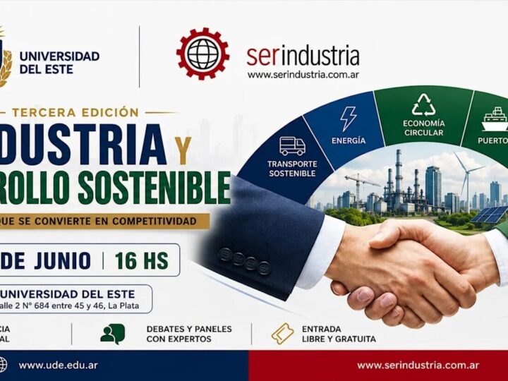Agenda ambiental en La Plata: destacados expertos debatirán sobre industria y desarrollo sostenible en la UDE