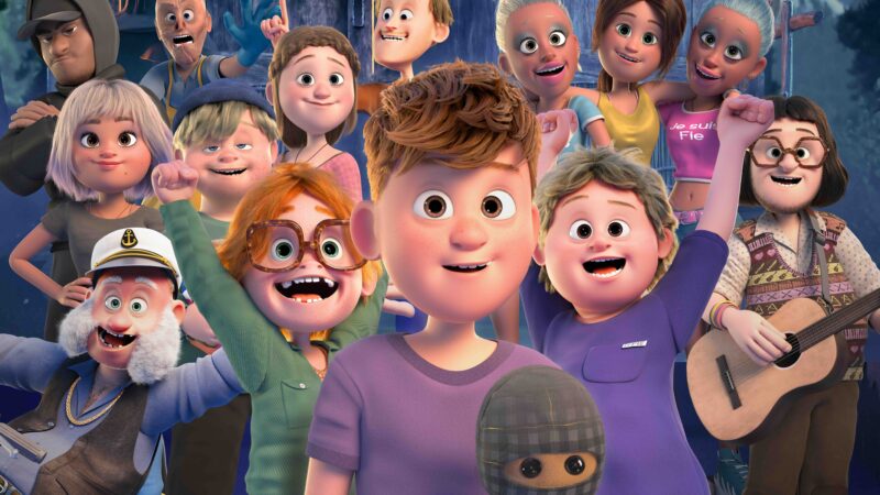 Cine de animación internacional: se estrena este jueves «El pequeño ninja: El orig3n»