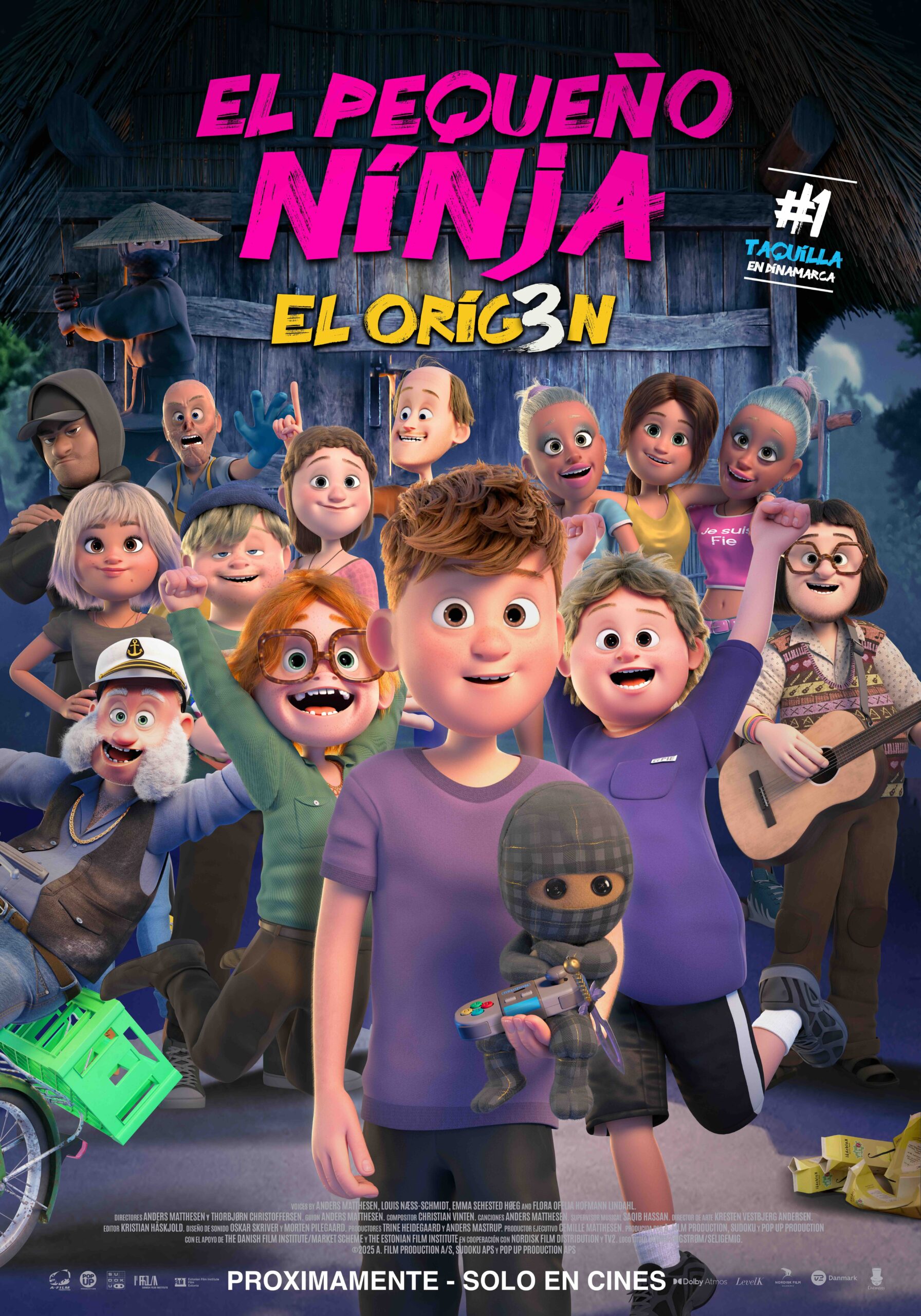 Cine de animación internacional: se estrena este jueves «El pequeño ninja: El orig3n»
