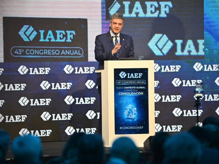 «Estamos en la senda correcta»: Jorge Macri elogió el equilibrio macroeconómico en la apertura del 43° Congreso del IAEF