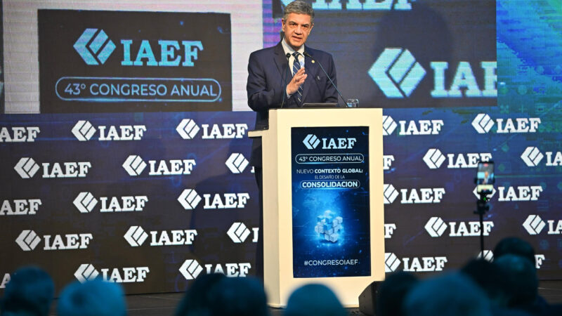 «Estamos en la senda correcta»: Jorge Macri elogió el equilibrio macroeconómico en la apertura del 43° Congreso del IAEF