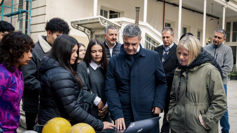 Jorge Macri: “Mejorar nuestra infraestructura escolar genera más oportunidades para que los chicos desarrollen su potencial»