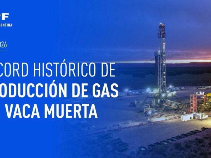 Récord en Vaca Muerta: YPF logró la mayor producción de gas seco de la cuenca con un nuevo pozo no convencional