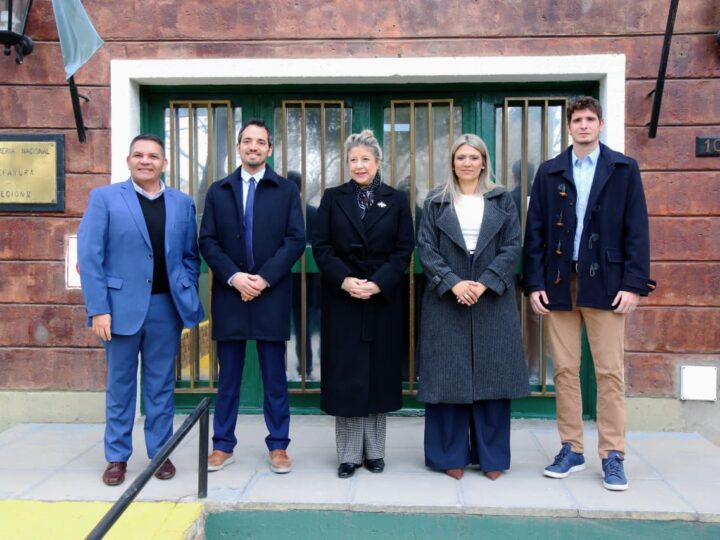La senadora Márquez recibió a Monteoliva en Neuquén
