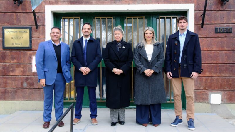 La senadora Márquez recibió a Monteoliva en Neuquén