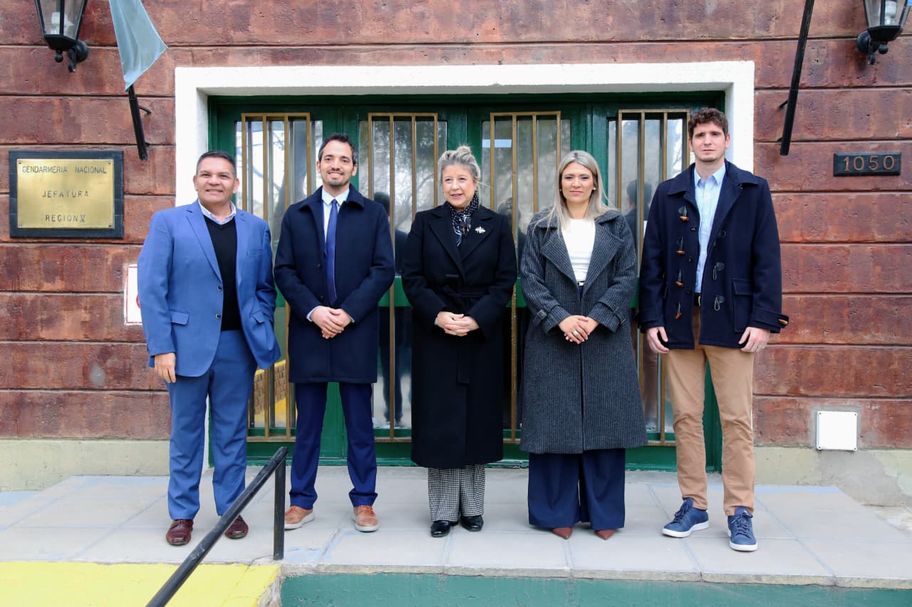 La senadora Márquez recibió a Monteoliva en Neuquén