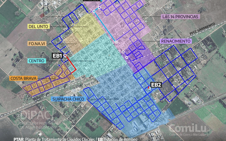 Inversión millonaria en Suipacha: convocan a una consulta pública por obras de cloacas por más de $13.500 millones