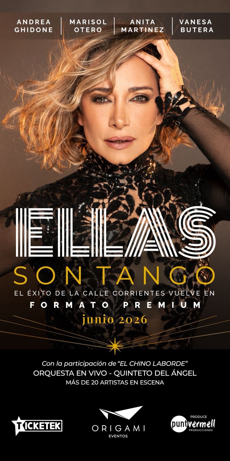 Espectáculo y gastronomía: el éxito de la calle Corrientes «Ellas son Tango» llega a Origami