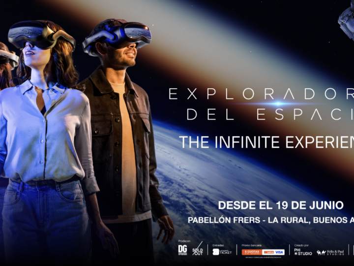 Llega a Buenos Aires «Exploradores del Espacio», la mayor experiencia inmersiva sobre el cosmos