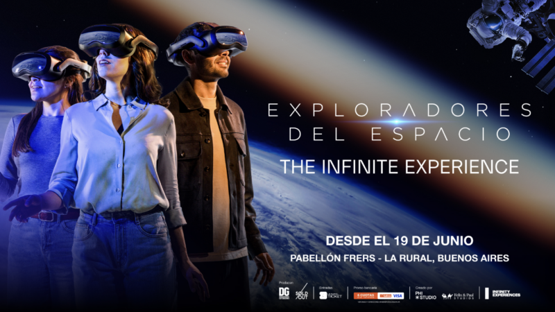 Llega a Buenos Aires «Exploradores del Espacio», la mayor experiencia inmersiva sobre el cosmos