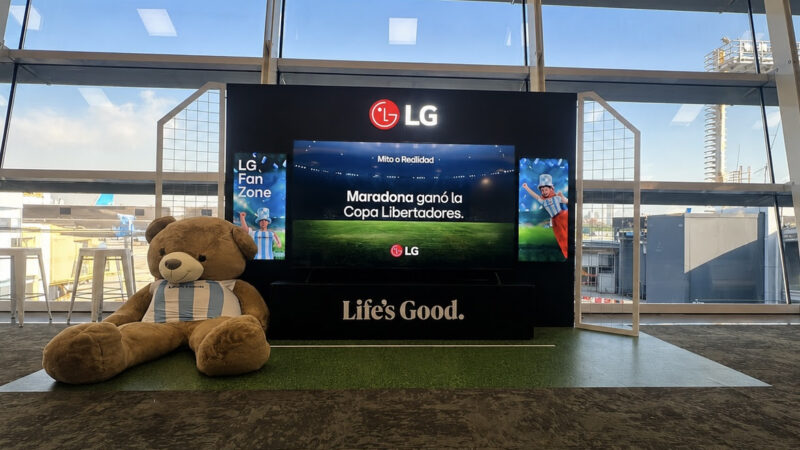 Mundial 2026: LG anunción la creación de las «LG Fan Zone» en Ezeiza y Aeroparque