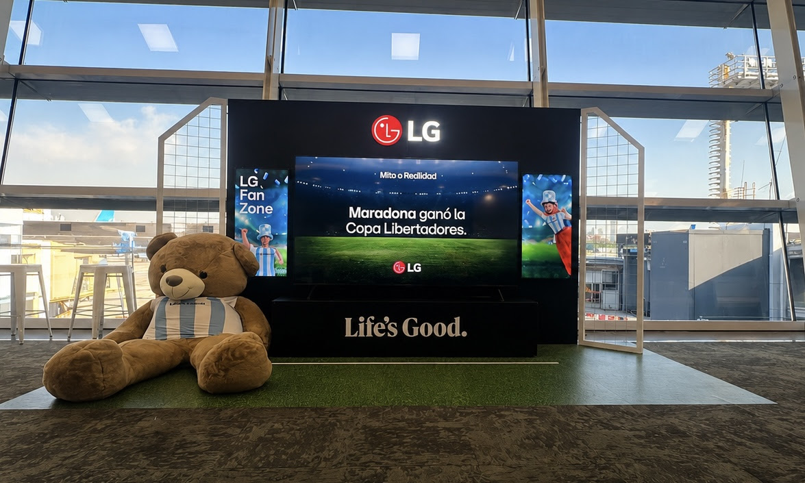 Mundial 2026: LG anunción la creación de las «LG Fan Zone» en Ezeiza y Aeroparque