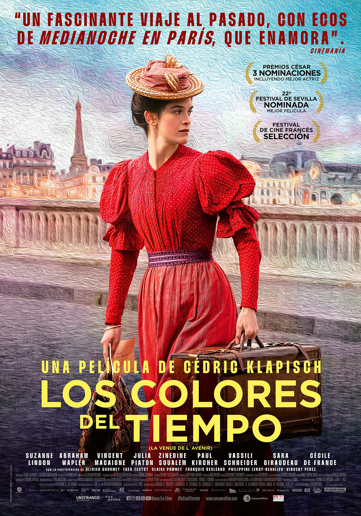 El reconocido director Cédric Klapisch estrena en el país «Los colores del tiempo», su aclamado drama de época