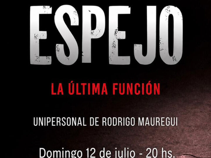 Rodrigo Mauregui presenta «Luces en el espejo», una profunda fábula poética unipersonal