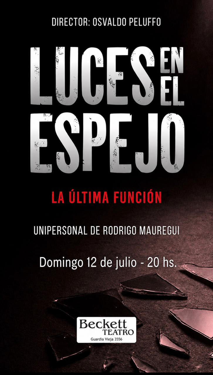 Rodrigo Mauregui presenta «Luces en el espejo», una profunda fábula poética unipersonal