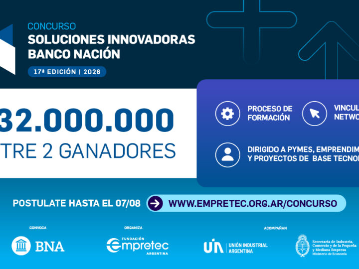 Últimos días para postularse al Concurso Soluciones Innovadoras Banco Nación