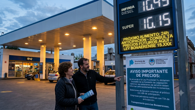 Previsibilidad al surtidor: avanza el proyecto para obligar a anticipar los aumentos de combustibles