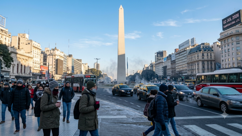 Alerta por ola polar: el SMN confirmó que este jueves será el día más frío del año