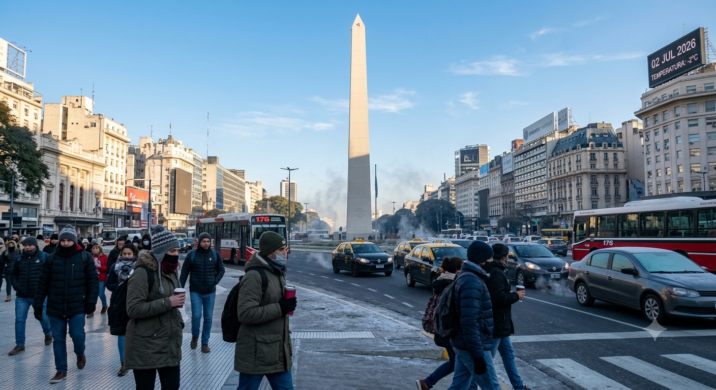 Alerta por ola polar: el SMN confirmó que este jueves será el día más frío del año