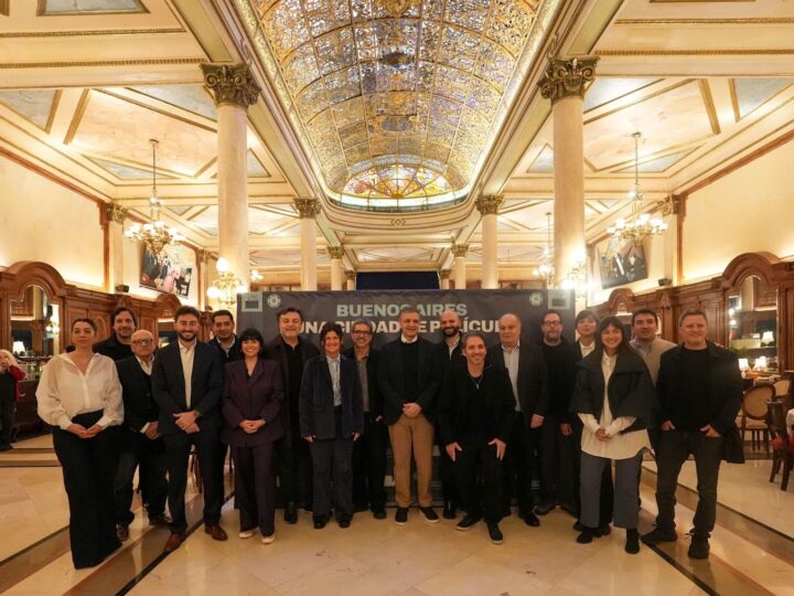 Polo audiovisual porteño: Jorge Macri presentó las ficciones beneficiadas por «BA Producción Internacional»