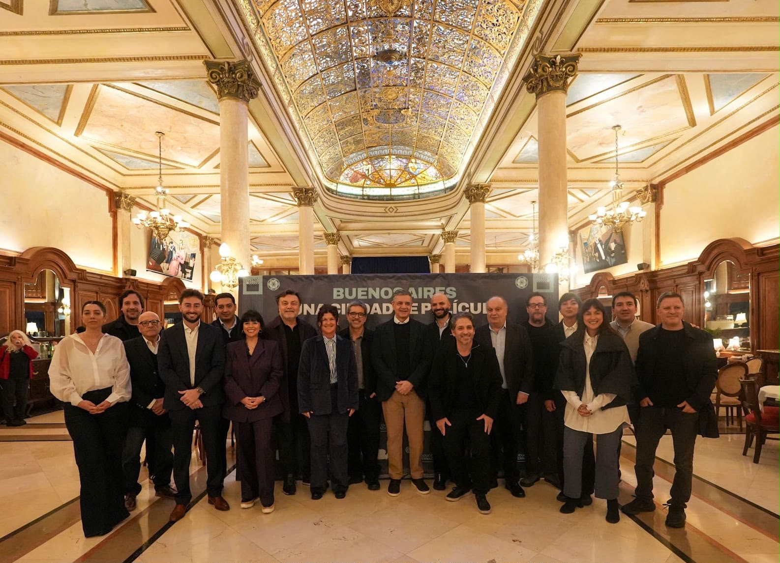 Polo audiovisual porteño: Jorge Macri presentó las ficciones beneficiadas por «BA Producción Internacional»