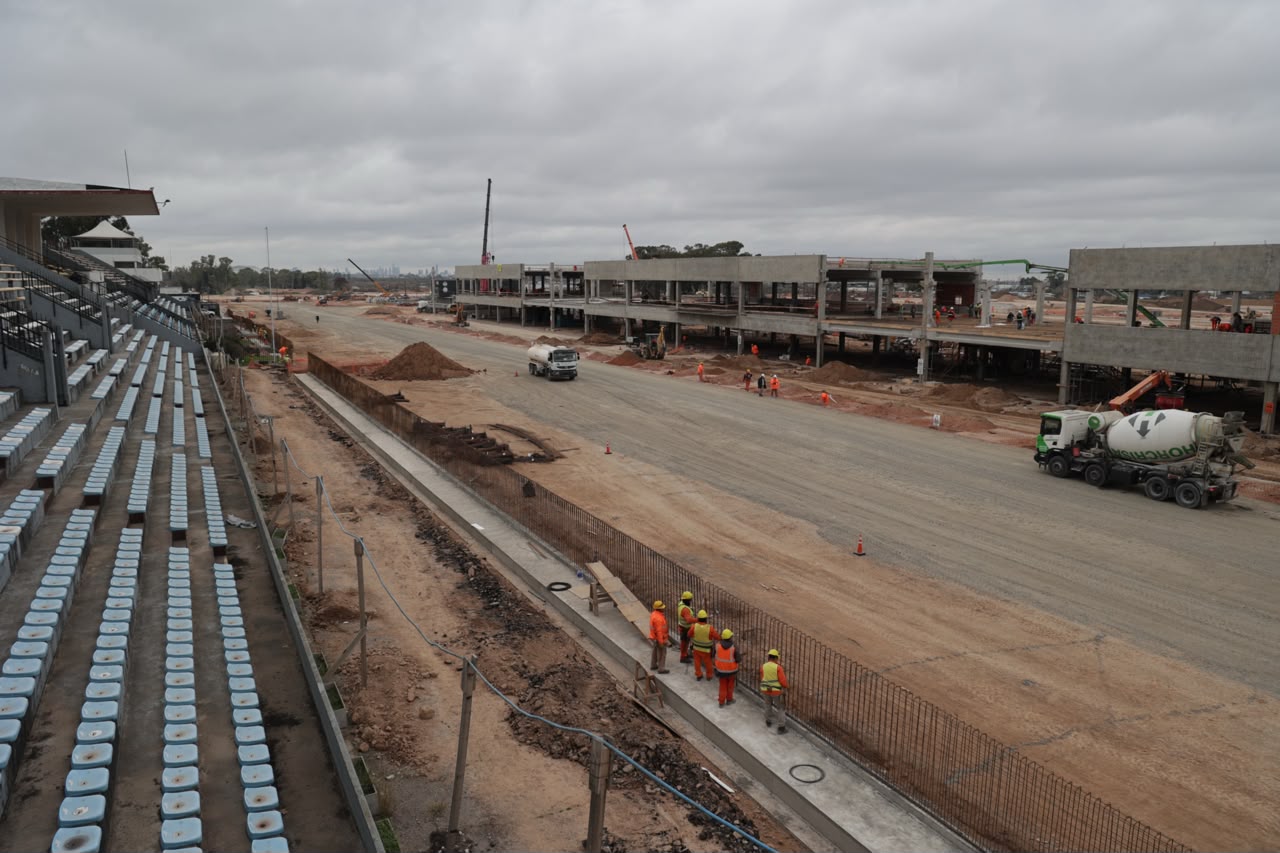 Pista nueva, túnel y tecnología de vanguardia: Jorge Macri presentó los avances en el Autódromo porteño