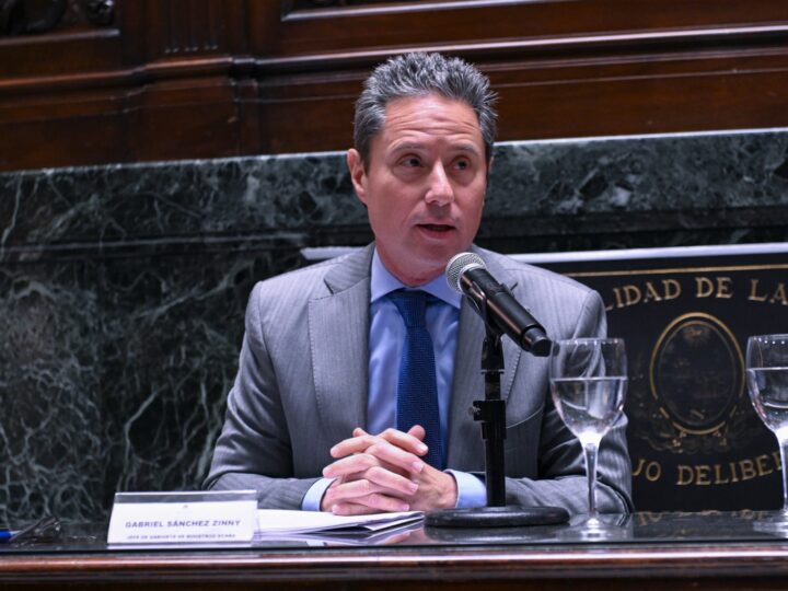 Gabriel Sánchez Zinny:» El rumbo de la gestión de la Ciudad es claro: orden público, prioridad y cuidado para los porteños»