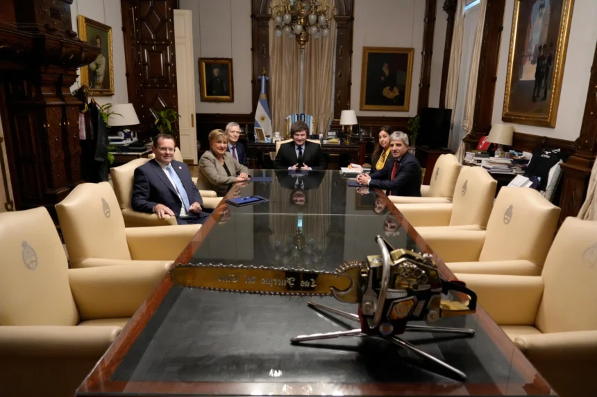 Milei recibió a Georgieva para repasar el programa económico y las reformas