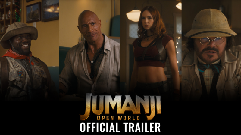 Lanzamiento tráiler: Dwayne Johnson y el elenco original regresan en «Jumanji: En el mundo real»